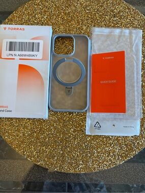 TORRAS NWT Ultra Magnetic Ring Ostand for iPhone 16 Pro  Case. 6.3”